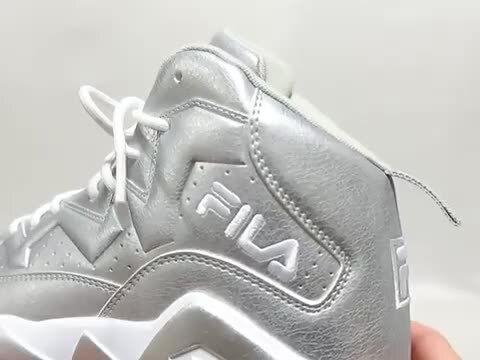 Fila フィラ スニーカー FILA フィラ スニーカー 天然皮革 本革 MB BRUSHED METAL