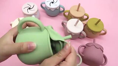 即納あり◇10color 3wayシリコンハニーカップ(203) | こどもふく