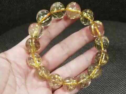 楽天市場】【現品お届け!】ルチルクォーツ ブレスレット 約16mm 楽天市場】【現品お届け!】ルチルクォーツ ブレスレット 約16mm