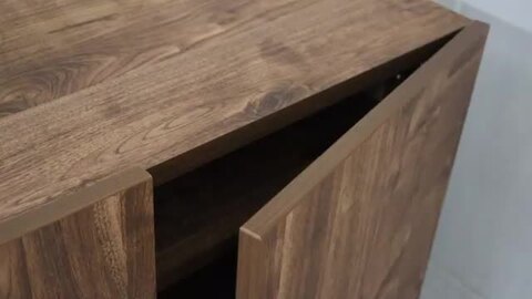 ソフネット×サイトーウッド ラウンドボックス 茶色 ブラウン 木目 日本