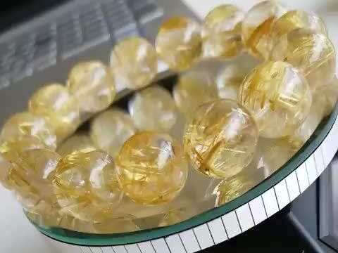 楽天市場】【現品お届け！】ルチルクォーツ ブレスレット 約14.5