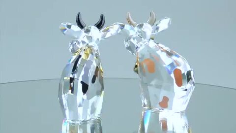 スワロフスキー　MO ラブロッツ　カントリーモー　置物 楽天市場】スワロフスキー 2008年 限定 ラブロッツ サッカー