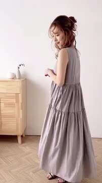 楽天市場】【半額クーポン対象】ティアードギャザーワンピース