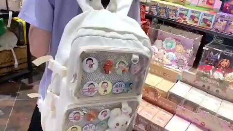 バックパック・リュック [YEGG] Heart padding bag : 2color スクエアバッグ 可愛い リュックサック レディース PUレザー