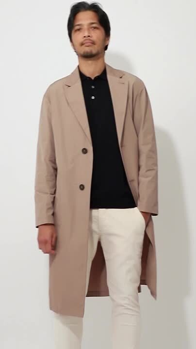 楽天市場】【アウトレット】イーヴォ HEVO シングルコート ベルテッド