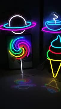 楽天市場】LED ネオン ネオン 部屋 電飾看板 (インテリアライト
