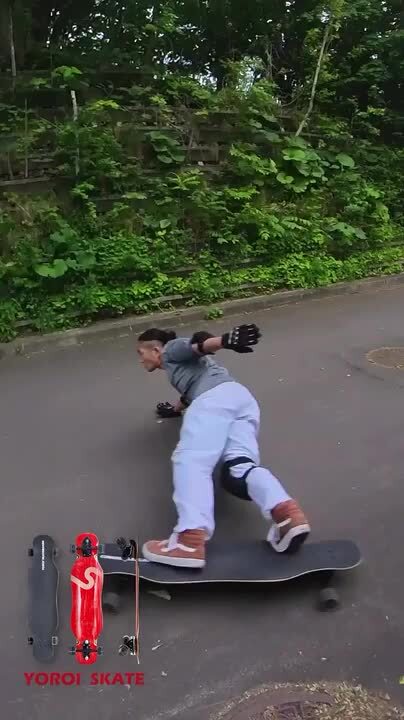 楽天市場】ロングスケートボード ロンスケYOROI SKATEBOARD