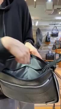 ハンドクラフトハンドルバーバッグ/サコッシュECOPAK+ライトスキン