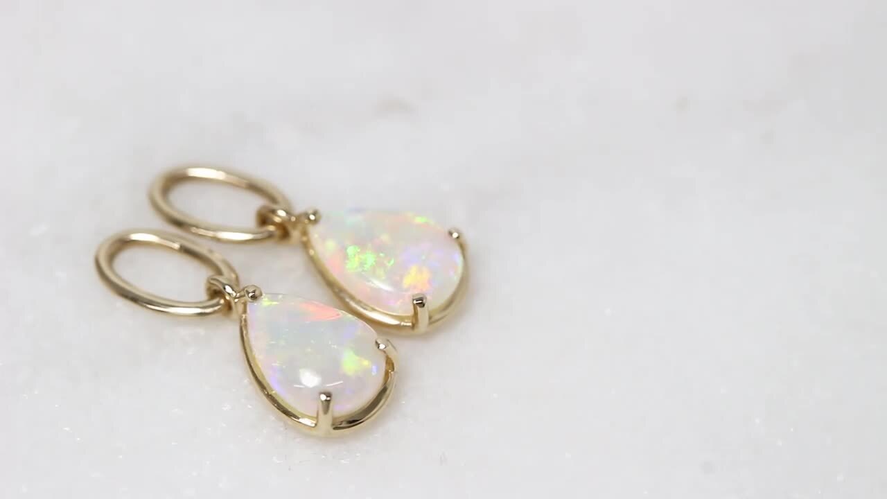 楽天市場】数量限定 K10 天然 オパール ペアシェイプ カボション