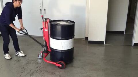 楽天市場】送料無料 新品 ドラム缶リフト 耐荷重250kg 赤
