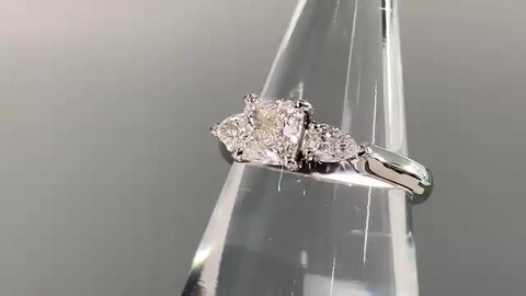 楽天市場】【究極のハイグレード】天然ダイヤモンド クッションカット 