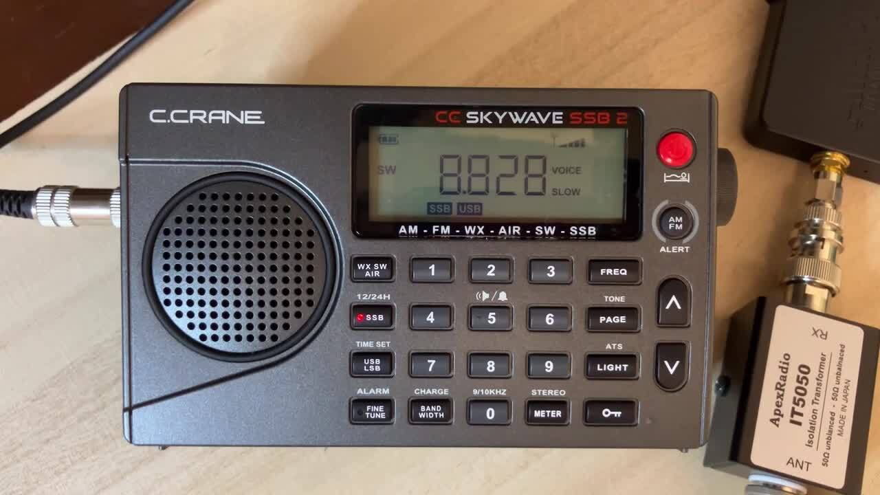 楽天市場】【操作ガイド付】CC Skywave SSB2 AM FM 短波 VHF航空無線 ポータブル受信機 BCL ラジオ 【沖縄向け送料別】 :  アペックスラジオ