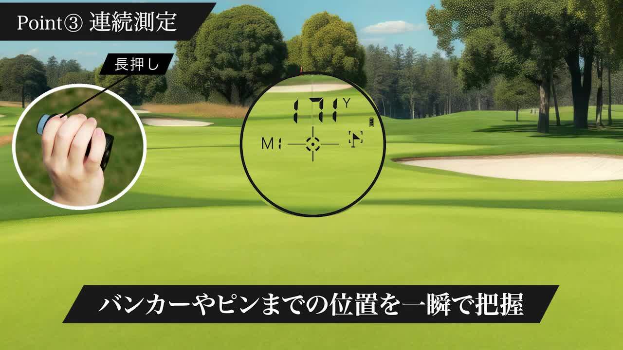 楽天市場】＼プロゴルファー 菅 楓華プロ推奨／ ゴルフ 距離計