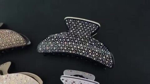 LouisVuitton【関税込み】ルイザ クリスタル ヘアクリップ ルイヴィトンアクセソワール シュブ ナノグラム PM ヘアクリップ