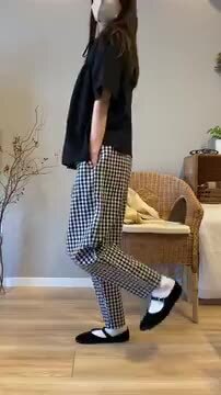 オローネ　バルーンパンツ　春夏　ギンガムチェック　コットンリネン オローネ バルーンパンツ(春夏) | オローネ | TANDEY ONLINE STORE