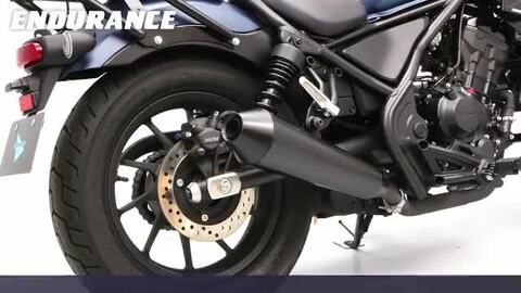 楽天市場】レブル250 REBEL250 MC49 hi-POWER メガホン マフラー