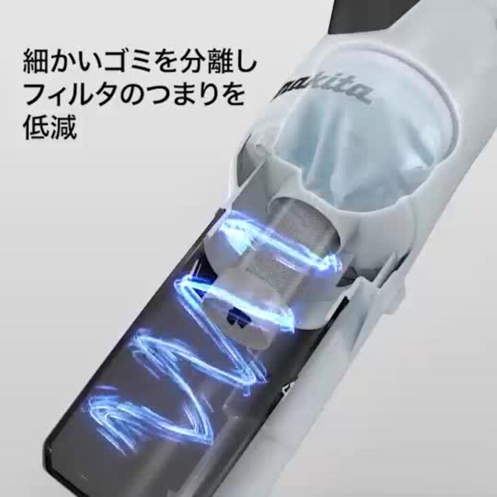 マキタ掃除機　40Vmax充電式クリーナー　CL003GRDW（白） マキタ CL003GRDW [スノーホワイト] 価格比較 - 価格.com