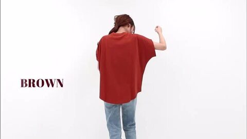TELA 売れ筋商品|||テラ Tシャツ トップス レディース T-shirts Brown 楽天市場】TELA（トップス｜レディースファッション）の通販