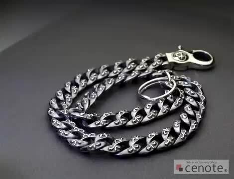極上　200g Silver925 クラシックウォレットチェーン 極上 200g Silver925 クラシックウォレットチェーン ウォレット