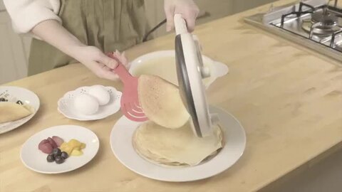 楽天市場】TVで紹介 LITHON ハンディクレープメーカー KDDE-003W