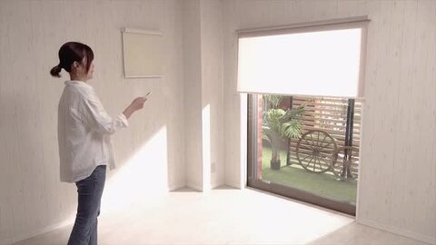 楽天市場】【電動ロールスクリーン 1級遮光 】 ロールスクリーン