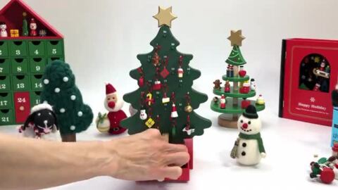 楽天市場】アドベントツリー クリスマスツリー型アドベントカレンダー ...