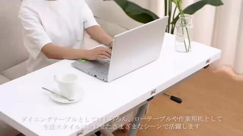 あさひ様専用CI64 80-130㎝幅に天板が伸ばせるテーブルWHW