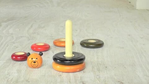 18個セット 未使用 マヤオーガニック フリップトップ コマ 木のおもちゃ 18個セット 未使用 マヤオーガニック フリップトップ コマ 木の