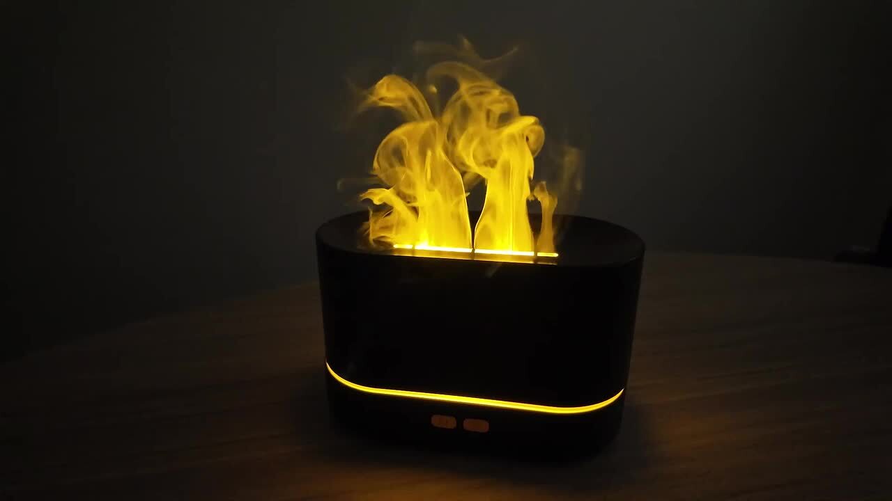 アロマディフューザー 焚き火 たきび 焚火 炎 USB 家電 加湿器