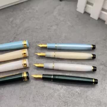 楽天市場】名入れ 万年筆 セーラー SAILOR 万年筆 四季織 雪月空
