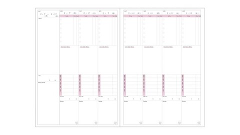 楽天市場】B5ルーズリーフ みおりんStudy Time 30枚入 26穴
