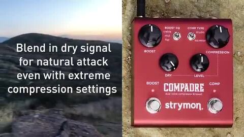 楽天市場】Strymon COMPADRE デュアル ボイス コンプレッサー&ブースト