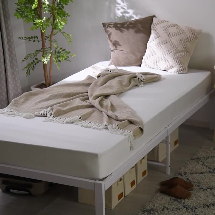 楽天市場】ベッド ベッドフレーム シングル シングルベッド すのこ