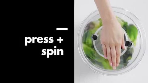 ボウルスピナー　売約済み 楽天市場】OXO ステンレスサラダスピナー（プッシュ式 ザル