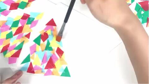 楽天市場】工作キット 和紙 ランプシェード 四角錘 【 夏工作