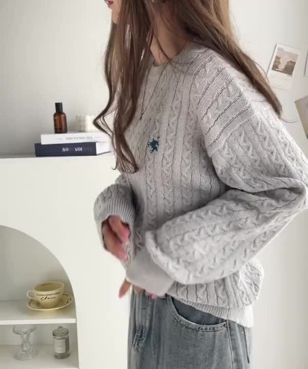 LABO.ART 売れ筋商品|||ラボアート ニット&セーター アウター レディース Sweaters Blue c5879_750_r.jpg