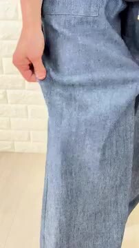 最終お値下げ　ヤマダヤ　ワイドパンツ　テンセルデニム 最終お値下げ ヤマダヤ ワイドパンツ テンセルデニム - メルカリ