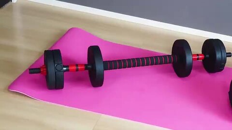 楽天市場】ダンベル 可変式 20kg 2個セット 40kg バーベル