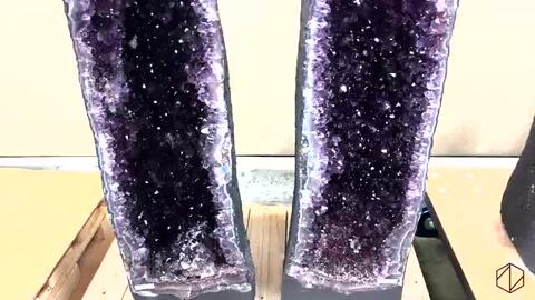 超希少品【ペアアメジストドーム】ペアで約33kg 希少✨ペアアメジストドーム | ラッキーブログ