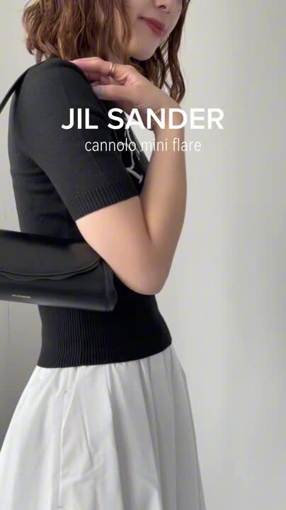 関税/送料込【Jil Sander】カノーロ トップハンドル ミニバッグ JIL SANDER ジルサンダー バッグ レディース 2WAYハンド