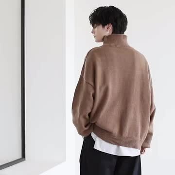 楽天市場】ニット メンズ オーバーサイズ ワイド シルエット