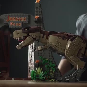 楽天市場 流通限定商品 レゴ Lego ジュラシック ワールド ジュラシック パーク T レックスが大暴れ おもちゃ 玩具 ブロック 男の子 女の子 おうち時間 大人 オトナレゴ 恐竜 フィギュア キャラクター 映画 プレゼント ギフト 誕生日 クリスマス