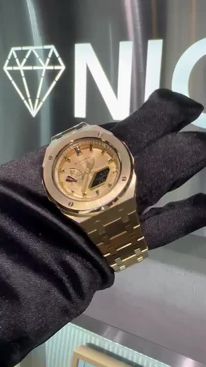 G-SHOCK - G-SHOCK GA2100 フロステッドゴールド カスタム