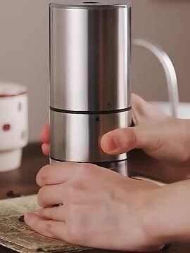 楽天市場】コーヒーミル 電動 最新型 ステンレス製 コーヒー