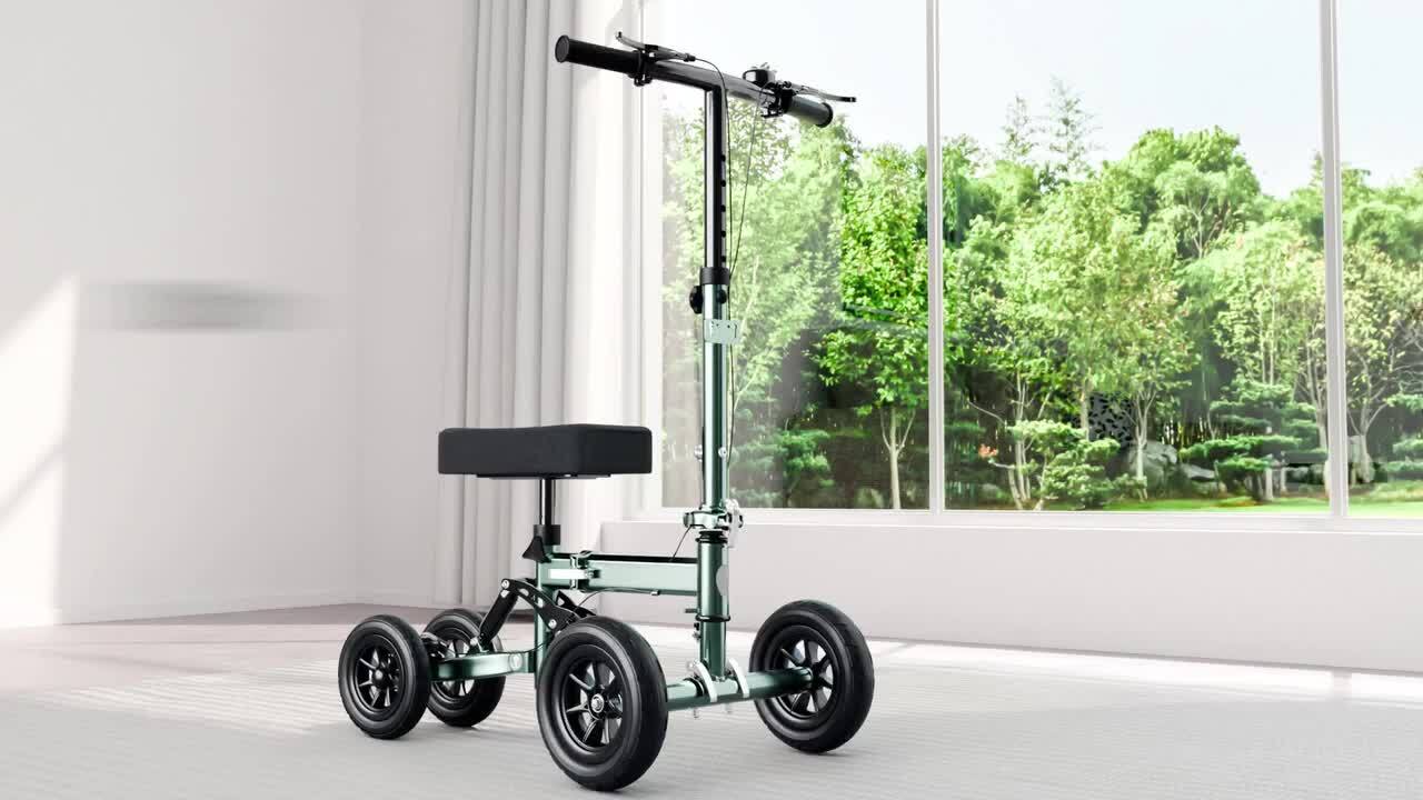 楽天市場】【歩行補助車】Helavo ニー ウォーカー スクーター 歩行補助