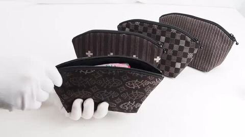 おまとめ専用大島紬No.247ファスナーポーチ（25㎝サイズ）その他6点