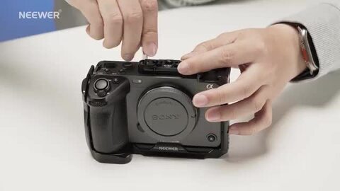 NEEWER FX3/FX30 カメラケージ ケーブルクランプ,Sony FX3 Amazon.co.jp: NEEWER FX3 FX30 ケージとXLR ハンドル延長セット