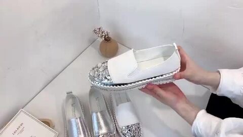 ロココラインストーンキラキラスパンコール可愛いヒョウオブジェ