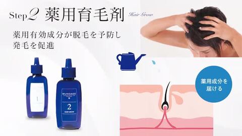 楽天市場】ミューノアージュ 薬用育毛剤 女性用 Wアプローチヘア 