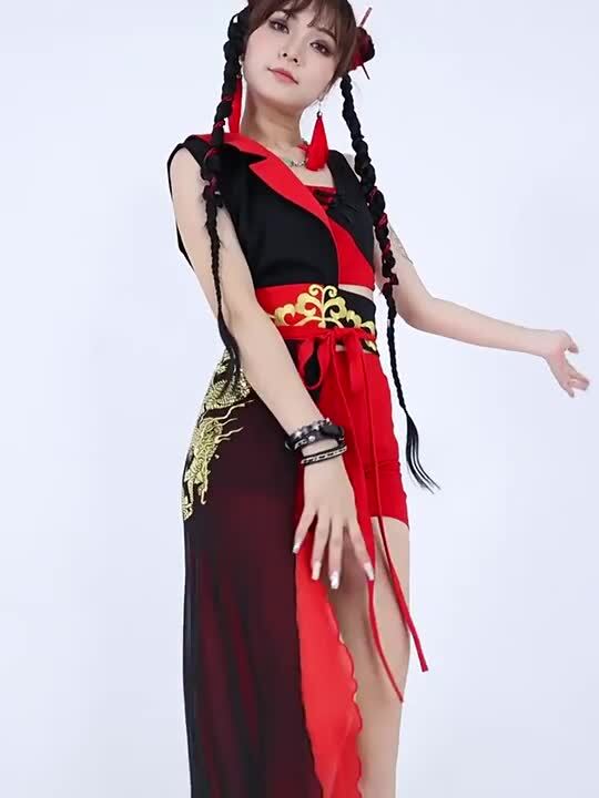 楽天市場】ダンス衣装 レディース 中華風 DS演出服 セットアップ